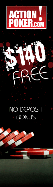 Action Poker: Free $140 no deposit bonus