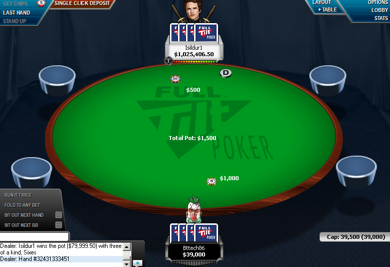 Full tilt poker bankroll pass