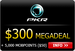 PKR free $11 no deposit poker bonus