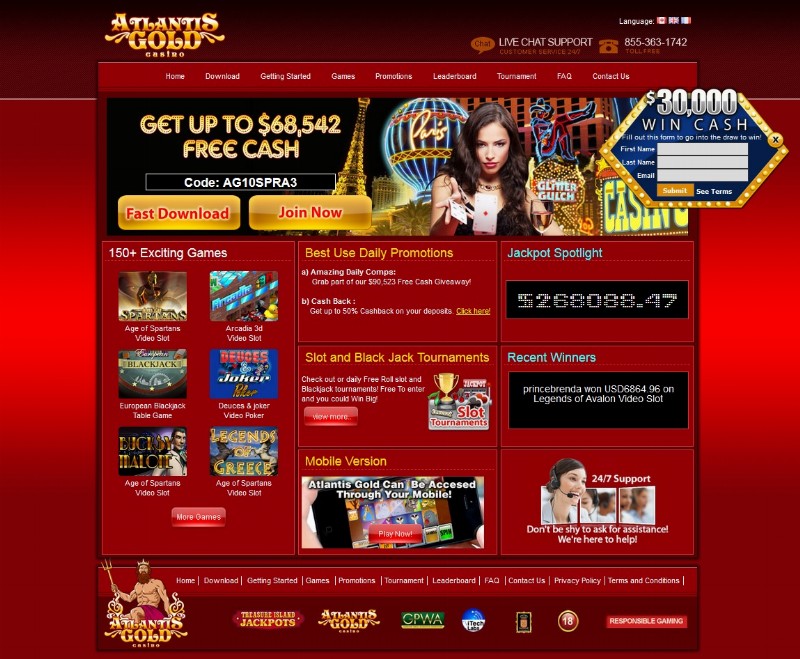 Atlantic Casino Bonus