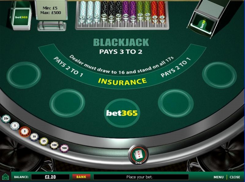 Blackjack bankroll betting