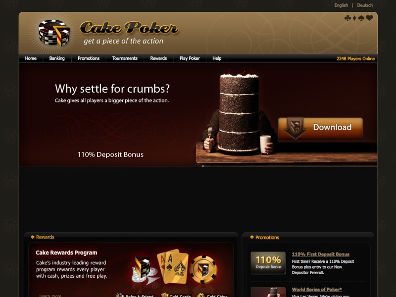 Cake poker network review