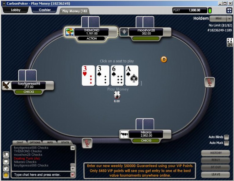 Carbon poker hud