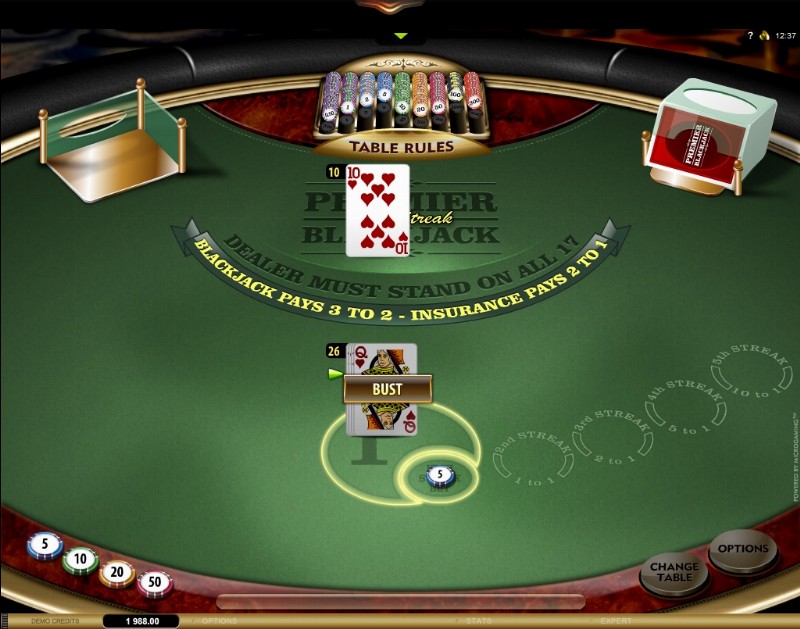 Cruise blackjack