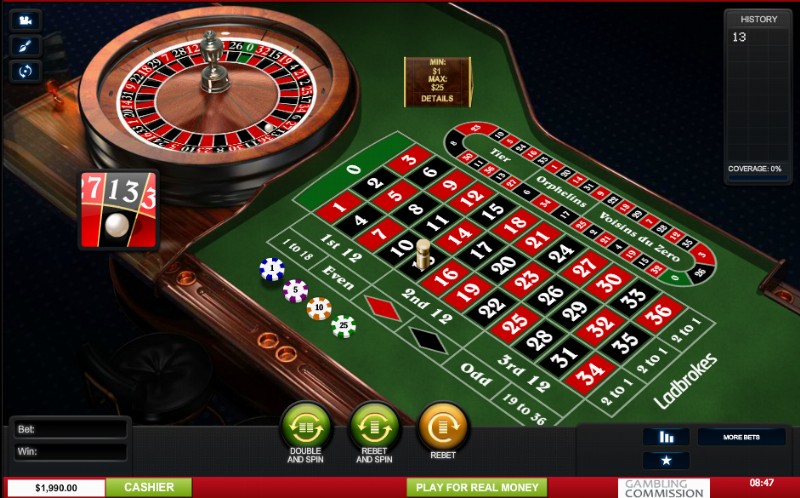 Ladbrookes Online Casino