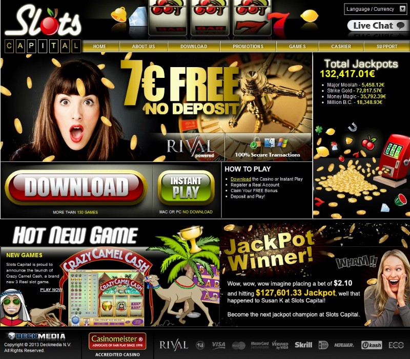 Slots Capital Casino Bonus Details & Slots Capital Casino Review
