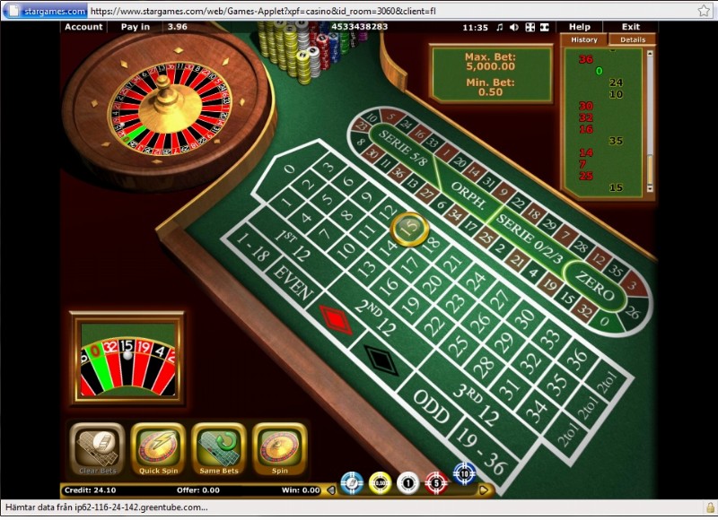 Stargames Roulette Stargames Roulette