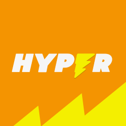 Hyper: 100% up to £300 casino bonus