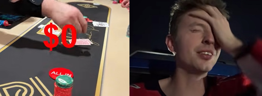 Poker Vlogger&rsquo;s $100 to $30,000 in a Month Challenge Ends after Costly High-Stakes Mistake 