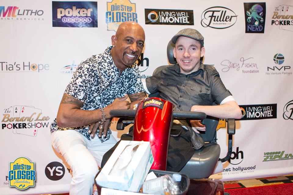 Montel Williams and Jacob Zalewski