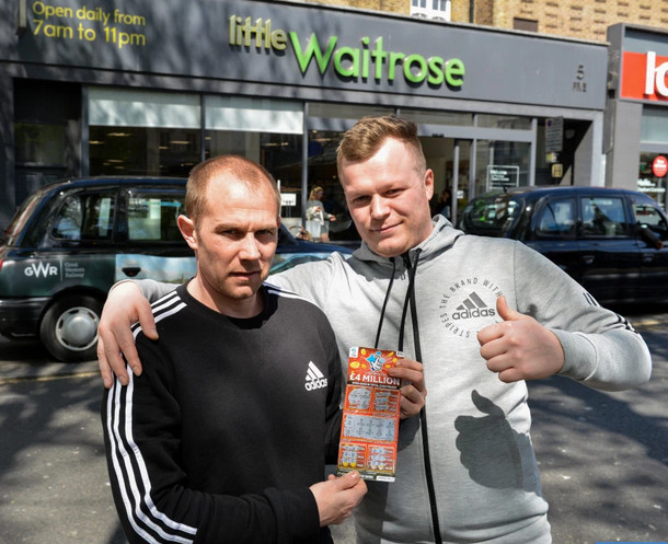 Mark Goodram and Jon-Ross Watson Mark Goodram and Jon-Ross Watson