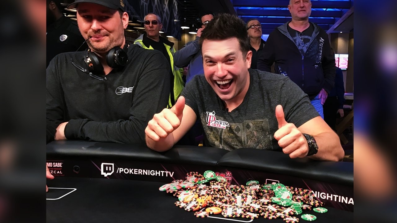 Phil Hellmuth (left) & Doug Polk (right)