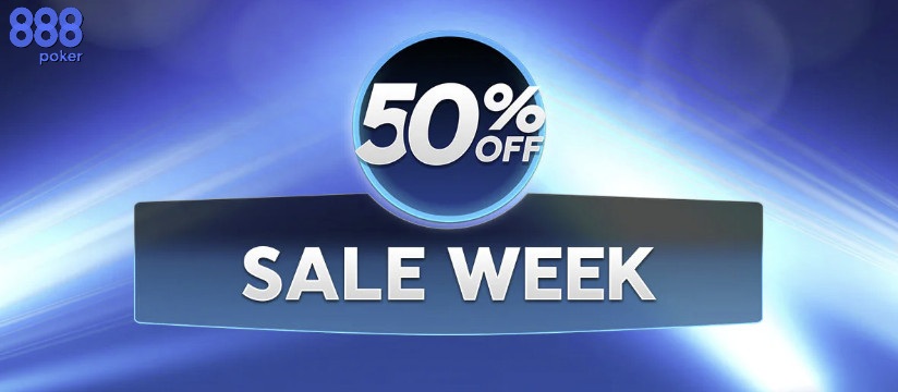 888poker Sale Week &ndash; 50% Off! (February 9 to 16, 2026)
