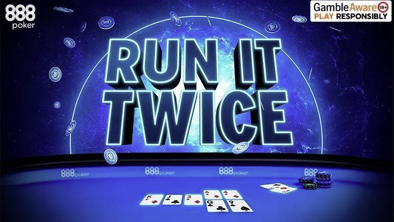888poker&rsquo;s New Feature Run It Twice could Save you from Bad Beats