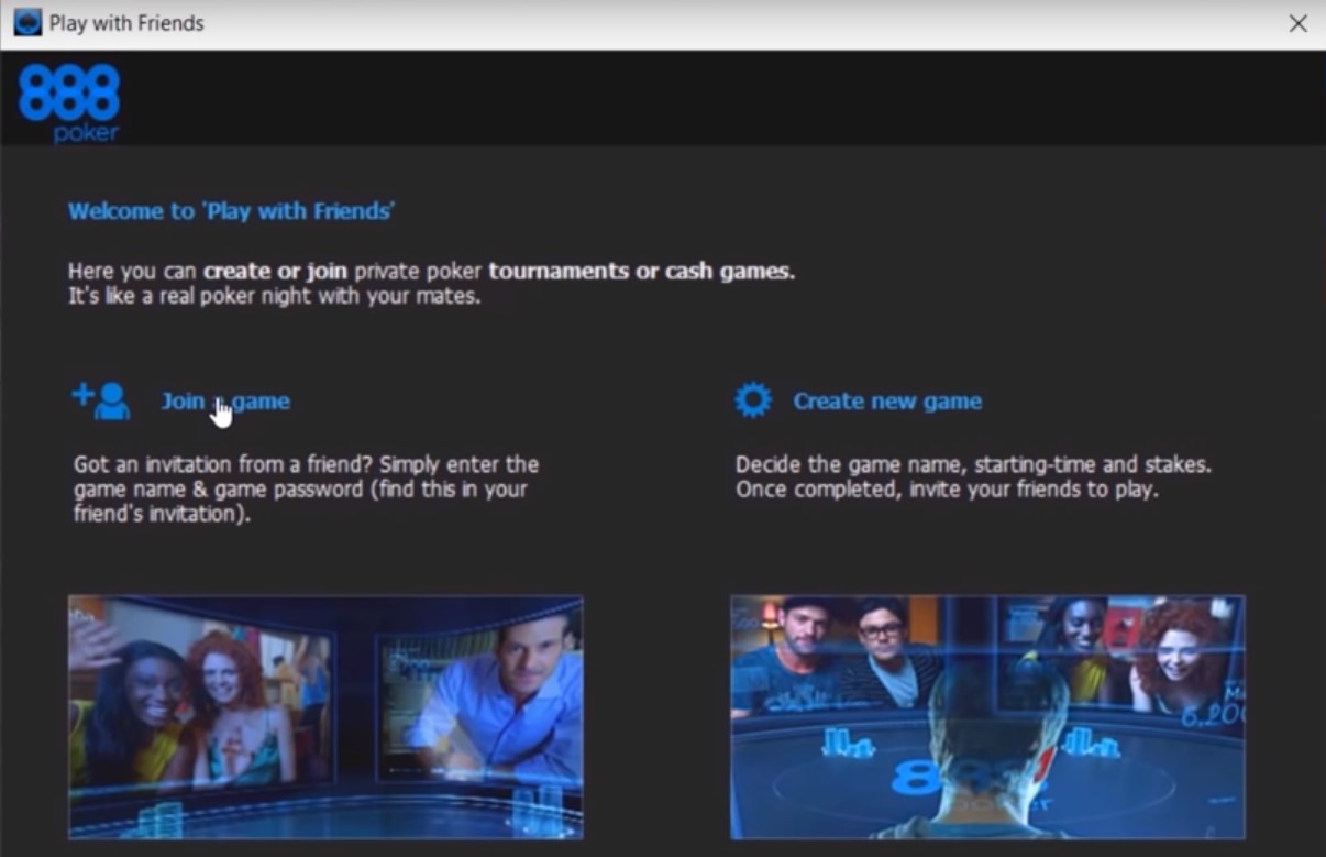 Set Up Your Own Private Home Game On 888poker Poker Casino Betting News From Bankrollmob Com