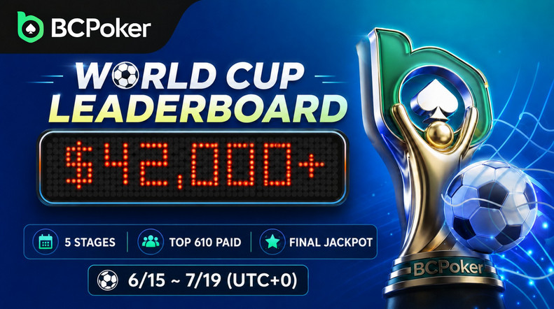 Compete for $42,000+ in Prizes and a Massive Final Jackpot Bonus on BCPoker