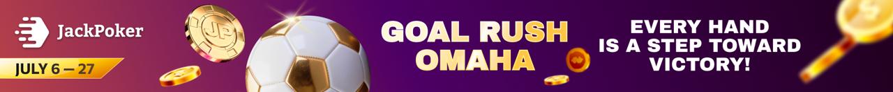 Goal Rush Omaha at JackPoker Goal Rush Omaha at JackPoker