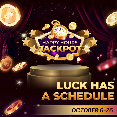 Happy Hours JackPot: up to $4,000 on good hours in NL Hold'em
