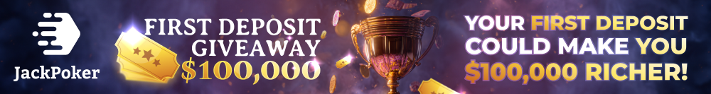 First Deposit Giveaway $100,000 Your first deposit could make you $100,000 richer!