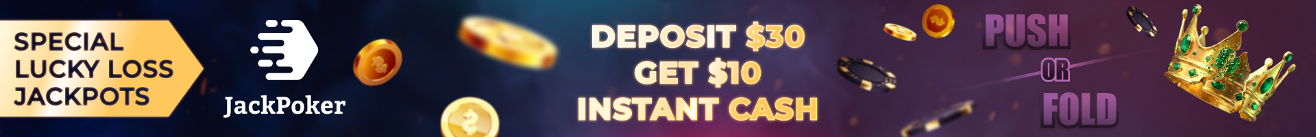 JackPoker's Lucky Loss Jackpot (May 7 - May 24) JackPoker's Lucky Loss Jackpot (May 7 - May 24)