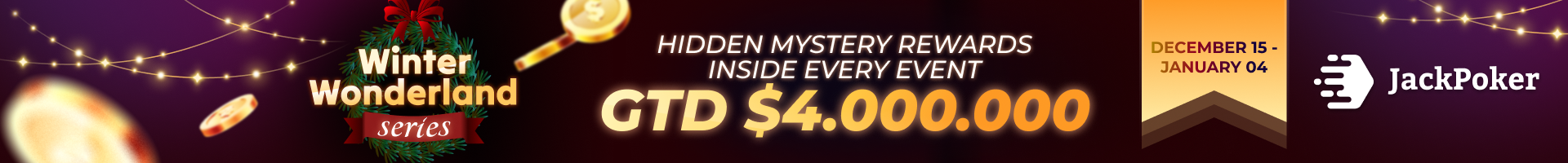 Winter Wonderland Series - $4,000,000 GTD Shrouded in Mystery