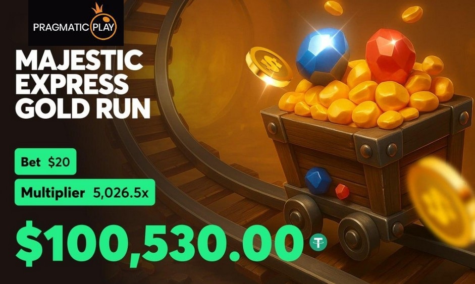 100k win on Pragmatic Play's Majestic Express Gold Run 100k win on Pragmatic Play's Majestic Express Gold Run