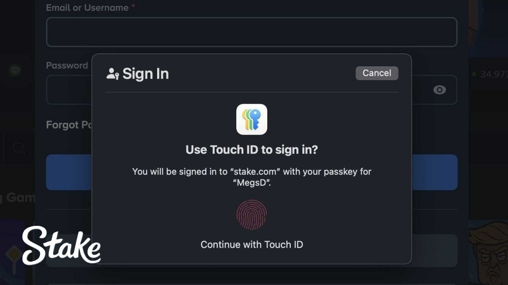 Stake introduces Passkey Login for Enhanced Security and Seamless ...