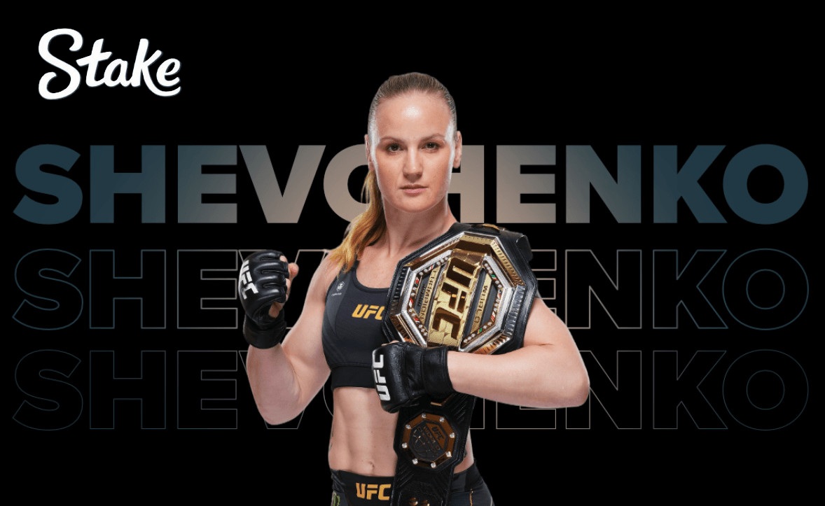 UFC Champion Valentina Shevchenko joins Stake as Global Brand Ambassador UFC Champion Valentina Shevchenko joins Stake as Global Brand Ambassador