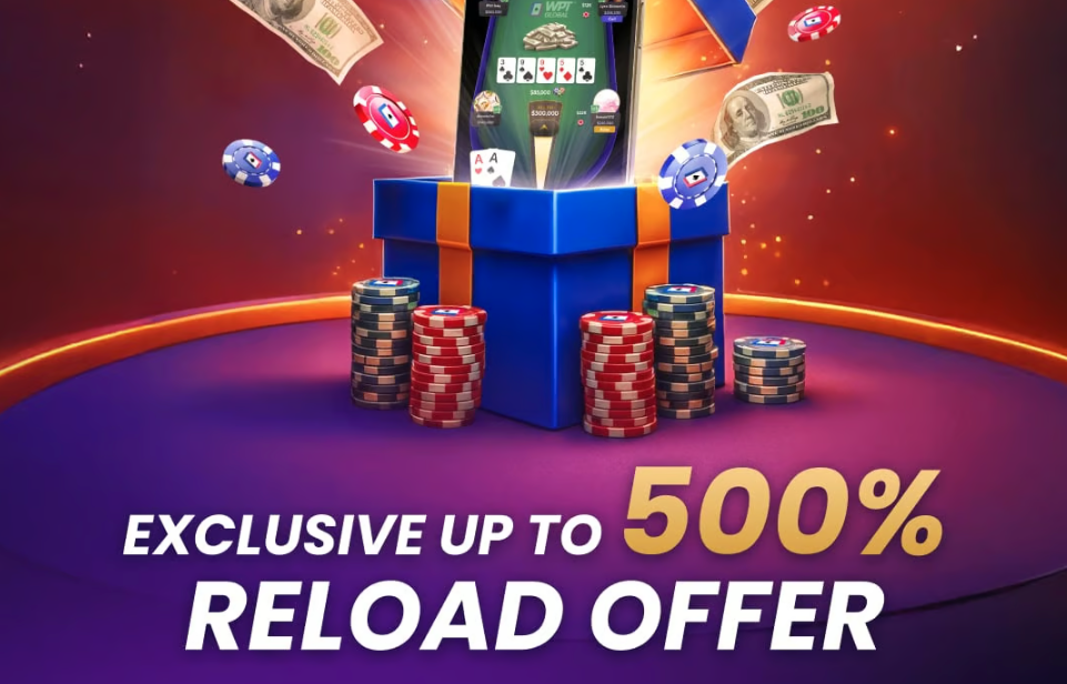500% deposit bonus at WPT Global 500% deposit bonus at WPT Global