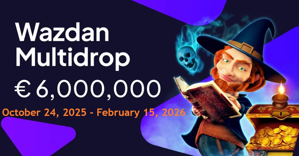 Wazdan unveils &euro;6M Mystery Drop Network Promotions roadmap &ndash; Oct 2025 to Feb 2026