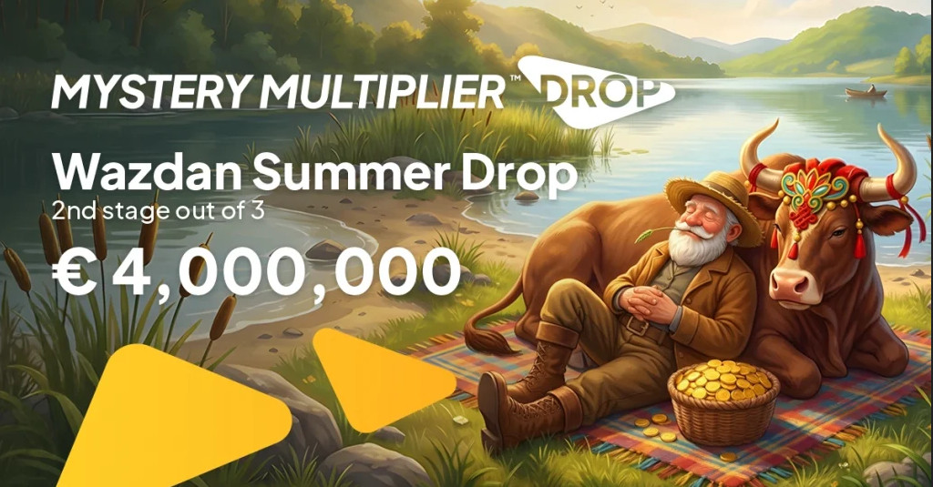 Wazdan Launches Second Stage of Summer Network Promotion Mystery Multiplier DropTM