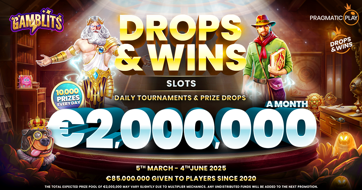 Drops & Wins at Gamblits Drops & Wins at Gamblits