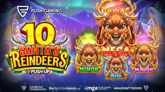 10 Santa's Reindeers (Push Gaming) 10 Santa's Reindeers (Push Gaming)