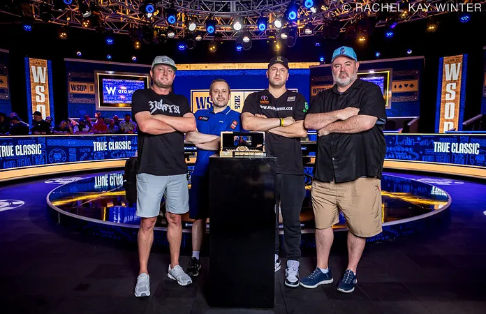 Michael Mizrachi leads final 4 of 2025 WSOP Main Event final table Michael Mizrachi leads final 4 of 2025 WSOP Main Event final table